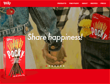 Tablet Screenshot of pocky.com